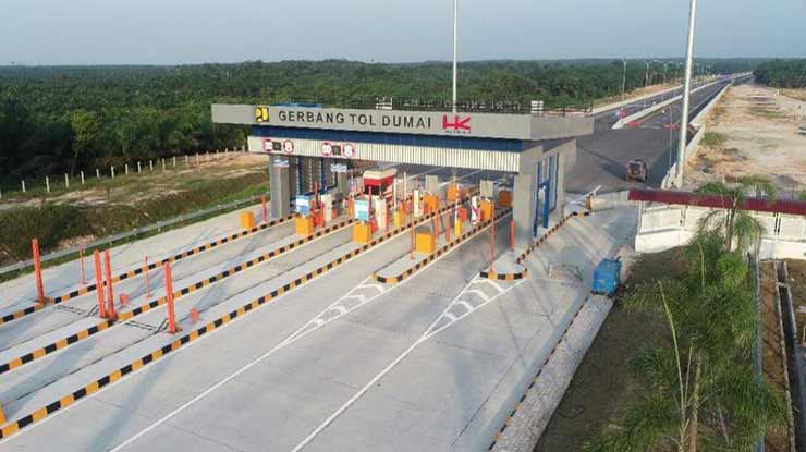 Pembayaran Tol Pekanbaru Dumai