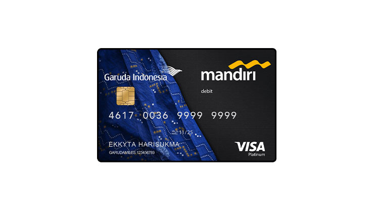 ATM VISA Mandiri Garuda