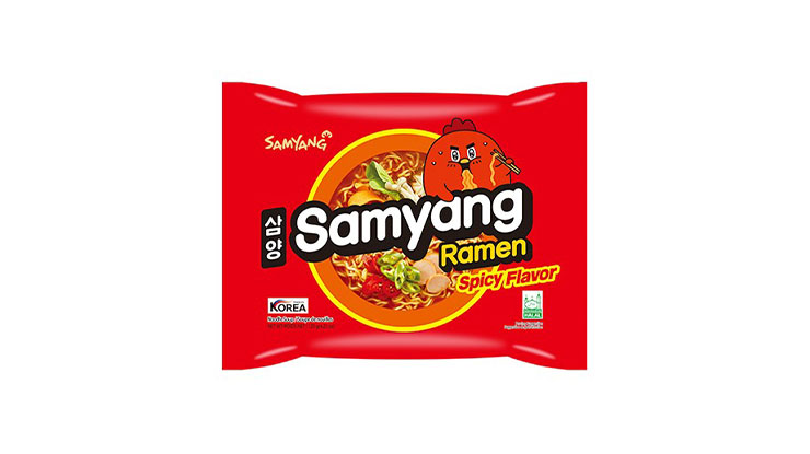 Mie Samyang Spicy Ramen