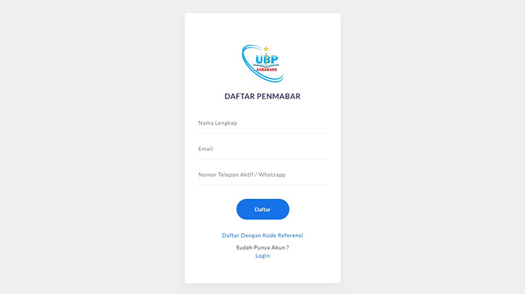 Cara Daftar Kuliah UBP Karawang