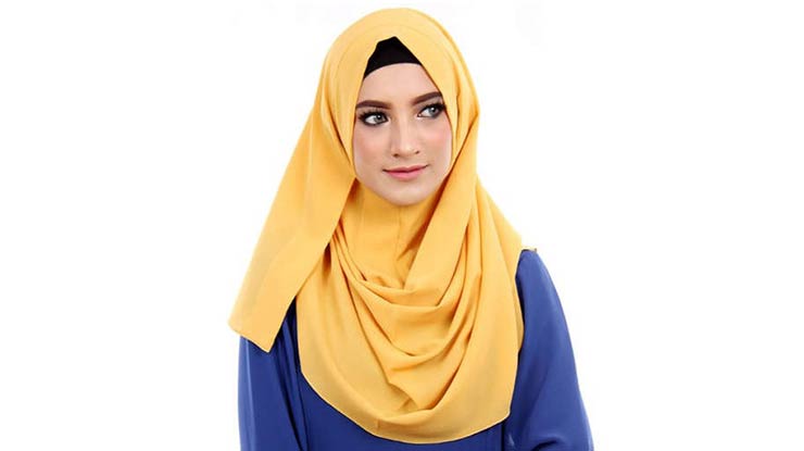 Jilbab Kuning