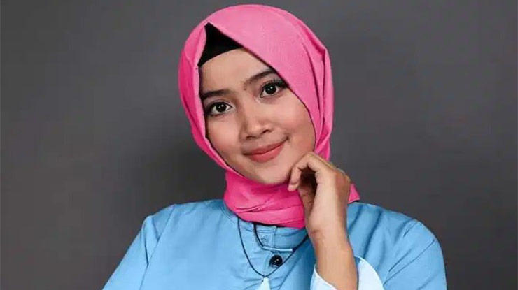 Jilbab Warna Soft Pink